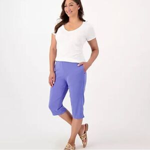 Women's Susan Graver pedal Pusher Pants Sz XXS